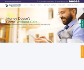 Capitalbuilder.in(Capital Builder Financial Services) Screenshot