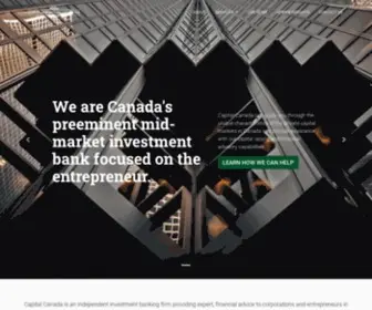 Capitalcanada.com(Capital Canada Limited) Screenshot