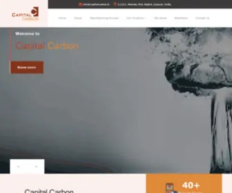 Capitalcarbon.in(Activated Carbon) Screenshot