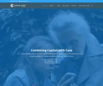 Capitalcare.co(Senior Living) Screenshot