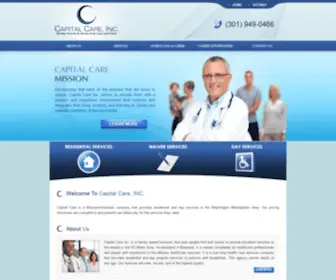 Capitalcareinc.com(Capital Care Inc) Screenshot