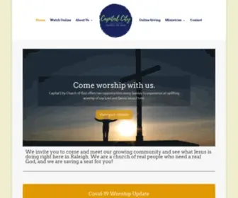 Capitalcitycog.com(Capital City Church of God Raleigh) Screenshot