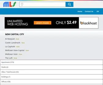 Capitalcityegypt.com(Properties for sale in New Capital Cityproperties for sale) Screenshot