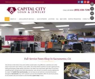 Capitalcityloan.com(Capital City Loan & Jewelry) Screenshot