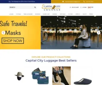 Capitalcityluggage.com(Capital City Luggage) Screenshot