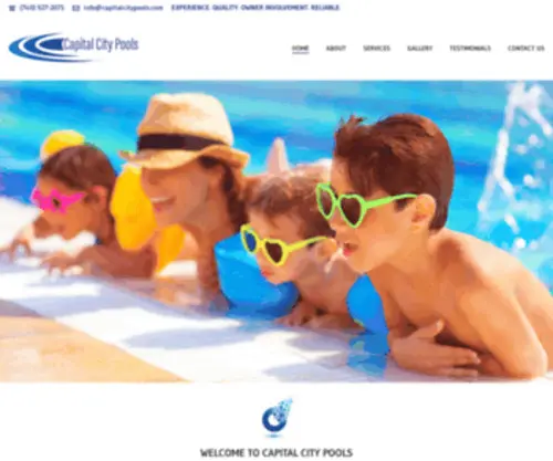 Capitalcitypools.com(EXPERIENCE) Screenshot