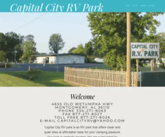 CapitalcityrvPark.net(capitalcityrvpark) Screenshot