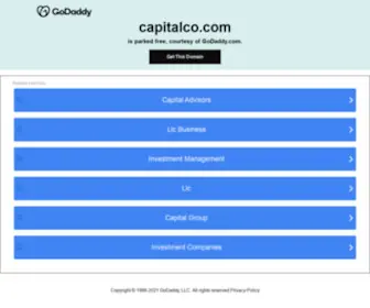 Capitalco.com(Capitalco) Screenshot