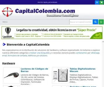 Capitalcolombia.com(Tabletas Wacom) Screenshot