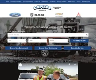 Capitalcommercialtrucks.com(Capital Trucks) Screenshot