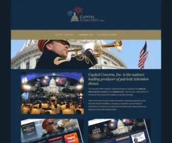 Capitalconcerts.org(Capital Concerts) Screenshot