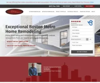 Capitalconstructioncontracting.com(Boston Roofing) Screenshot