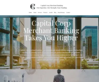 Capitalcorpmerchantbanking.com(Project Funding) Screenshot