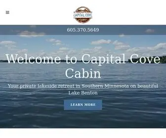 Capitalcovecabin.com(Capital Cove Cabin) Screenshot