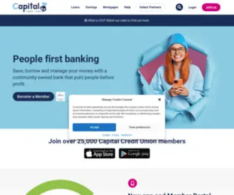 Capitalcreditunion.com Screenshot