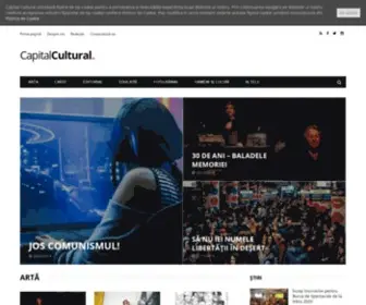 Capitalcultural.ro(Capital Cultural) Screenshot