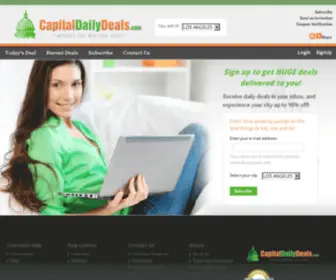 Capitaldailydeals.com(Improve the way you shop) Screenshot