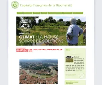 Capitale-Biodiversite.fr(Capitales) Screenshot