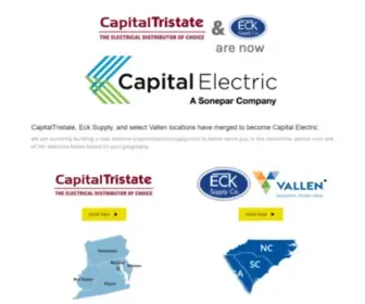 Capitalelectricsupply.com(Capital Wholesale Lighting & Electric Supply) Screenshot
