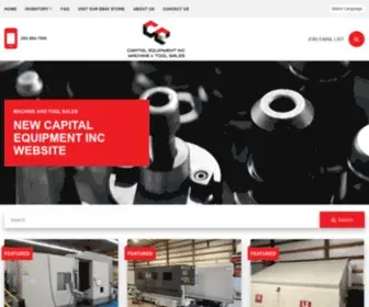 Capitalequipmentinc.com(Capital Equipment Inc) Screenshot