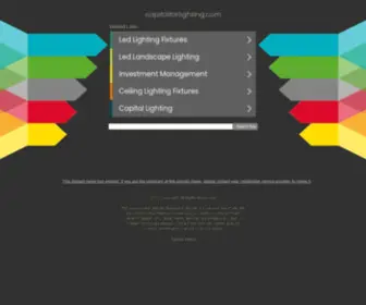 Capitalforlighting.com(capitalforlighting) Screenshot