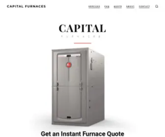 Capitalfurnaces.com(Capital Furnaces) Screenshot