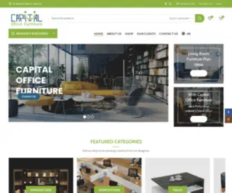 Capitalfurnitures.com(الرئيسية) Screenshot