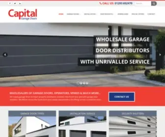 Capitalgaragedoors.co.uk(Capital Garage Doors) Screenshot