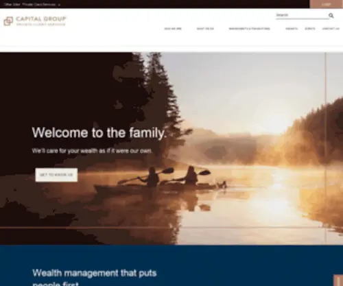 Capitalgrouppcs.com(Private Client Services) Screenshot