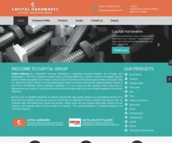 Capitalhardwares.com(At Capital Bolts Our primary focus) Screenshot