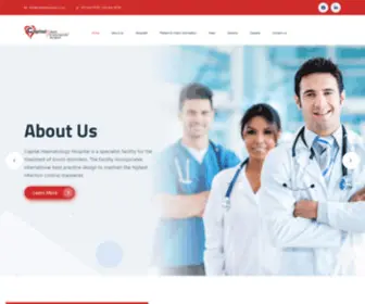 Capitalhospital.co.za(Hematology cardiology) Screenshot