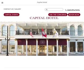 Capitalhotel.com(Capital Hotel) Screenshot