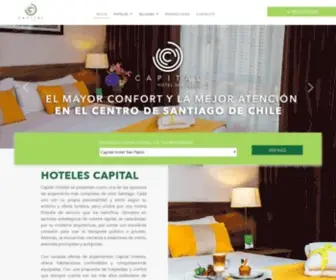 Capitalhoteles.cl(CAPITAL HOTEL) Screenshot