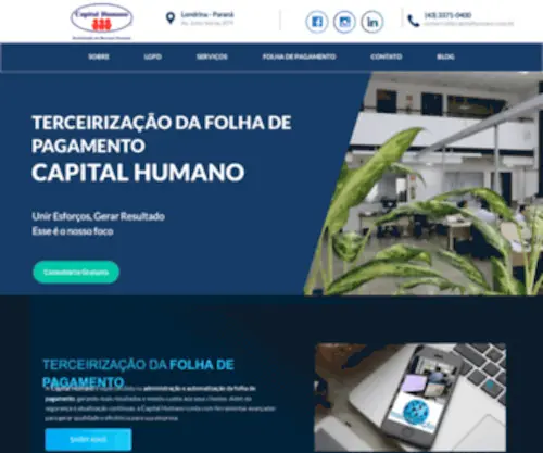 Capitalhumano.com.br(Capital Humano) Screenshot
