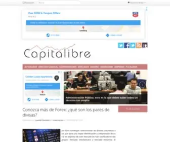 Capitalibre.com(Capital, economía, contabilidad y libre mercado) Screenshot