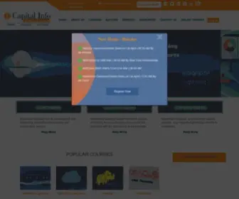 Capitalinfosol.com(Salesforce CRM Training Institute in Hyderabad) Screenshot