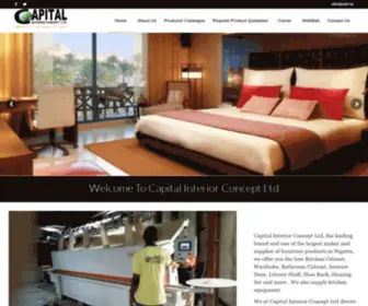 Capitalinterior.org.ng(Capital Interior Concept Ltd) Screenshot