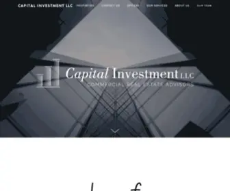 Capitalinvestmentllc.com(Capital Investment LLC) Screenshot