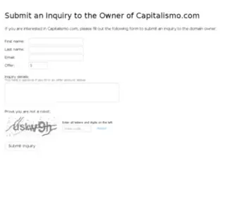 Capitalismo.com(De beste bron van informatie over capitalismo) Screenshot