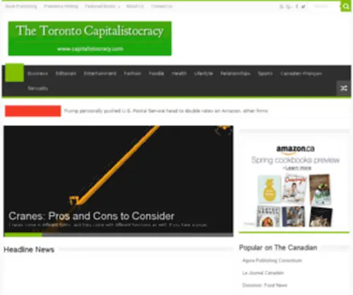 Capitalistocracy.com(Capitalistocracy) Screenshot