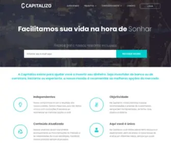 Capitalizo.com.br(Capitalizo) Screenshot