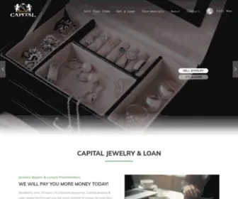 Capitaljewelryandloan.com(Learn why Capital Jewelry & Loan) Screenshot