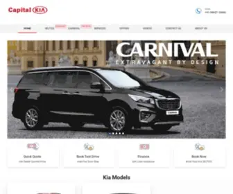 Capitalkia.in(Capital Kia Showroom) Screenshot