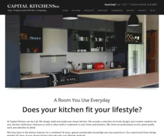 Capitalkitchens.co.za(A room you use everyday) Screenshot