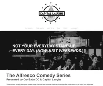 Capitallaughs.com(Capital Laughs) Screenshot