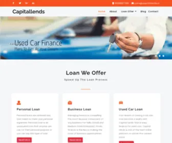 Capitallends.in(Startup loan for new business) Screenshot