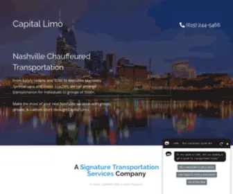 Capitallimo.com(Capital Limo) Screenshot