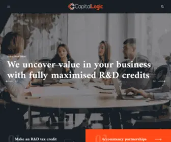 Capitallogic.co.uk(Capital Logic) Screenshot