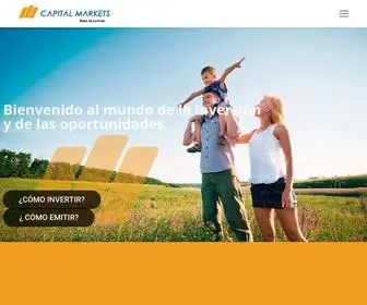 Capitalmarkets.com.py(Capital Markets) Screenshot