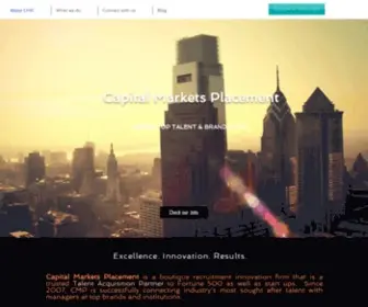 Capitalmarketsp.com(Top Software Engineer Talent for Fortune 500 and Start ups) Screenshot